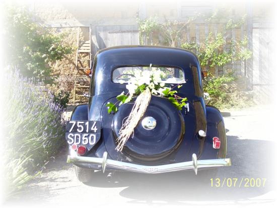 voiture des mariés